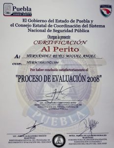 CERTIFICACIÓN 2008
